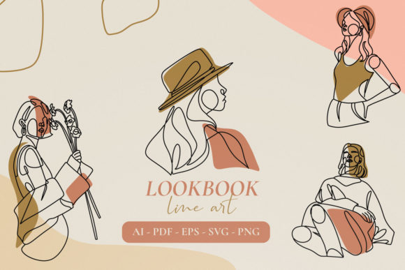 Lookbook Line Art: Editorial Graphics & Illustrations